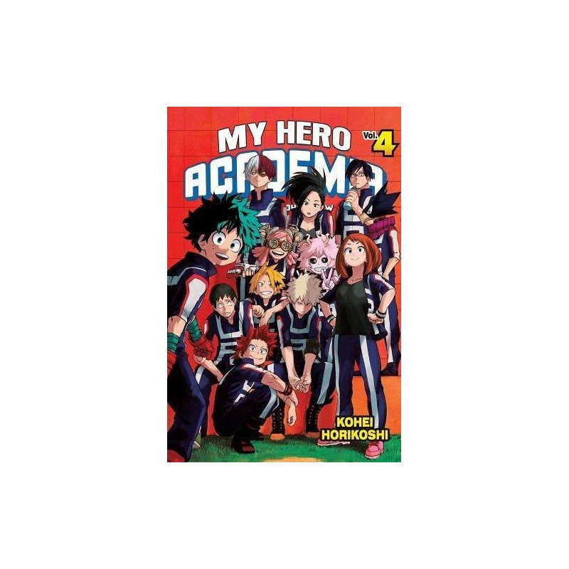 My Hero Academia tom 4 Akademia Bohaterów Kohei Horikoshi manga