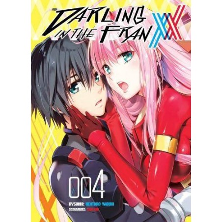 Darling in the franxx tom 4 Kentaro Yabuki manga